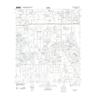 2013 Map of Pearland, 2013 Print