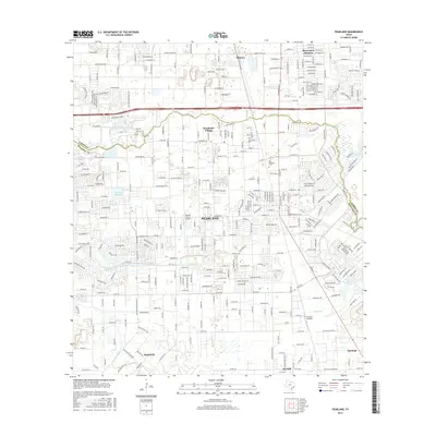 2016 Map of Pearland, 2016 Print