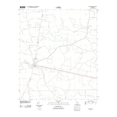 2011 Map of Pearson, 2011 Print