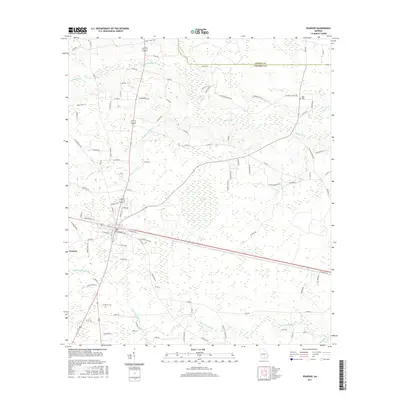 2017 Map of Pearson, 2017 Print