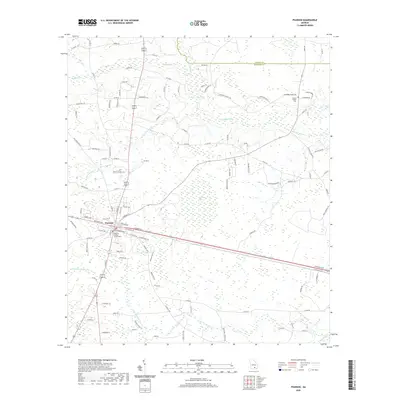 2020 Map of Pearson, 2020 Print