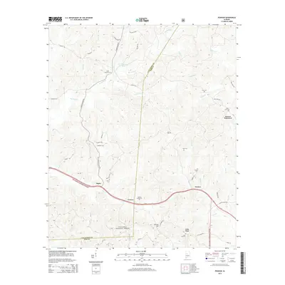 2014 Map of Pearson, 2014 Print