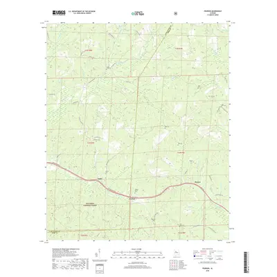 2018 Map of Pearson, 2018 Print