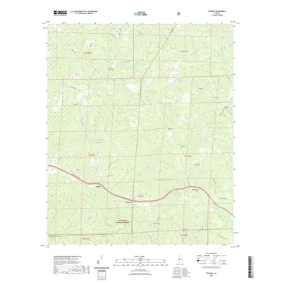 2021 Map of Pearson, 2021 Print