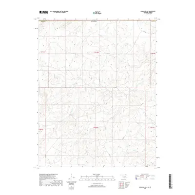 2018 Map of Pearsonia NW, 2018 Print