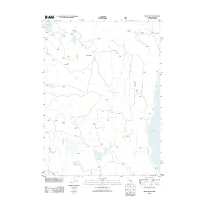 2012 Map of Pease Flat, 2012 Print