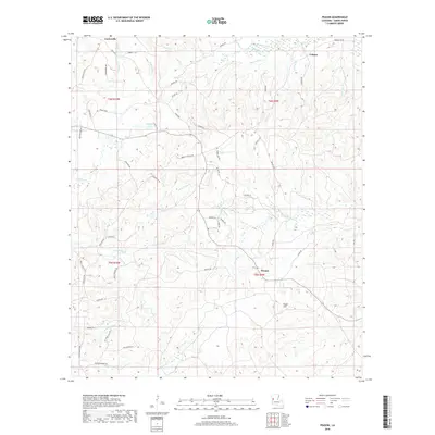 2018 Map of Peason, 2018 Print