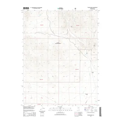 2014 Map of Peavine Ranch, 2014 Print