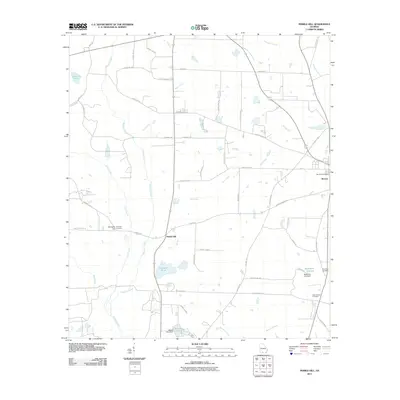 2011 Map of Pebble Hill, 2011 Print