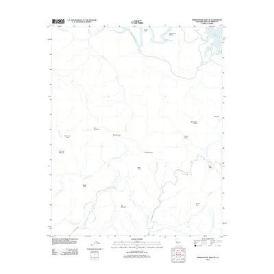 2012 Map of Pebblestone Shut-in, 2012 Print