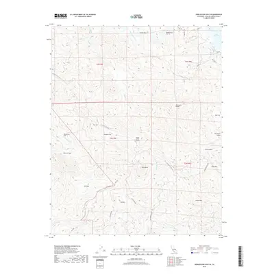 2018 Map of Pebblestone Shut-in, 2018 Print