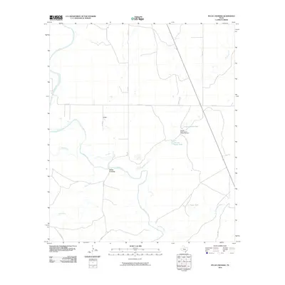 2010 Map of Pecan Crossing, 2010 Print