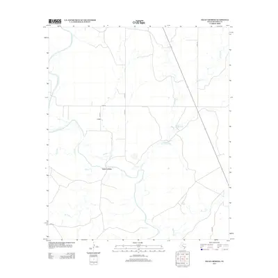 2012 Map of Pecan Crossing, 2012 Print