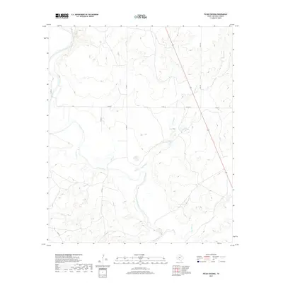 2019 Map of Pecan Crossing, 2019 Print