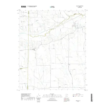 2019 Map of Pecan Gap, 2019 Print