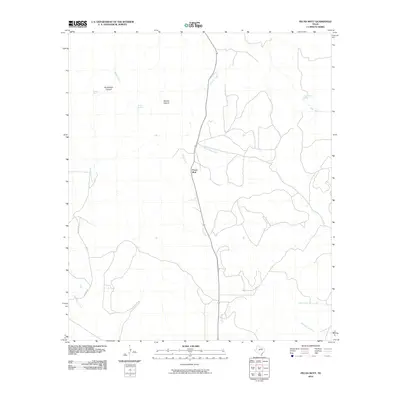 2010 Map of Pecan Mott, 2010 Print