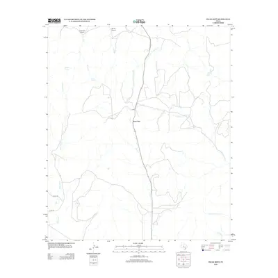 2012 Map of Pecan Mott, 2012 Print