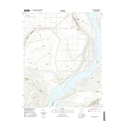 2017 Map of Pecan Point, 2017 Print