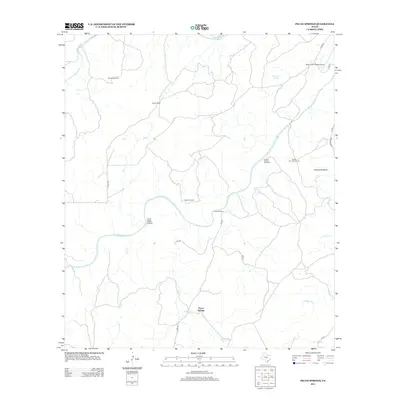 2012 Map of Pecan Springs, 2012 Print