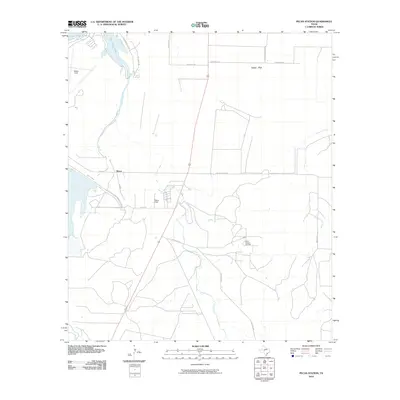 2010 Map of Pecan Station, 2010 Print