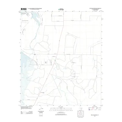 2013 Map of Pecan Station, 2013 Print