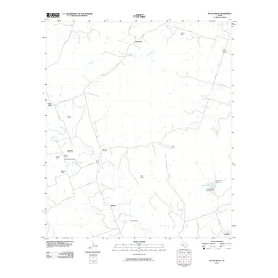 2010 Map of Pecan Wells, 2010 Print