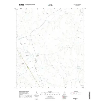 2019 Map of Pecan Wells, 2019 Print