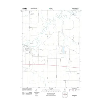 2012 Map of Pecatonica, 2012 Print