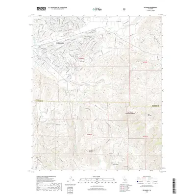 2018 Map of Pechanga, 2018 Print