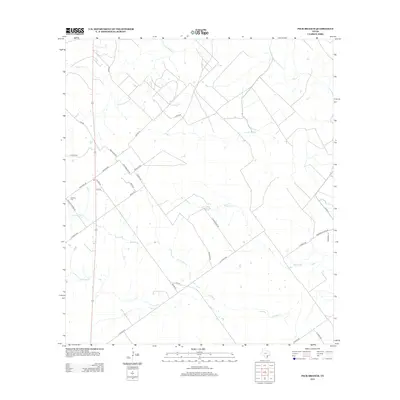 2013 Map of Peck Branch, 2013 Print