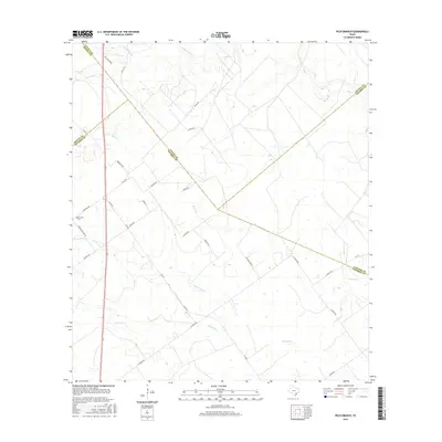 2016 Map of Peck Branch, 2016 Print