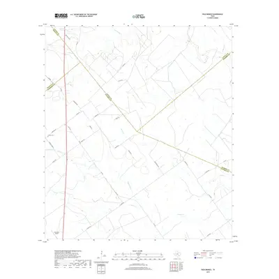 2019 Map of Peck Branch, 2019 Print