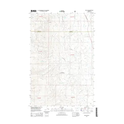 2014 Map of Peck Lake, 2014 Print