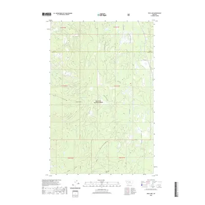 2020 Map of Peck Lake, 2020 Print