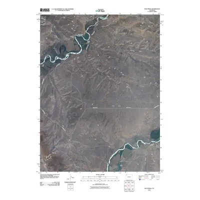 2010 Map of Peck Mesa, 2010 Print