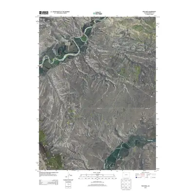 2013 Map of Peck Mesa, 2013 Print