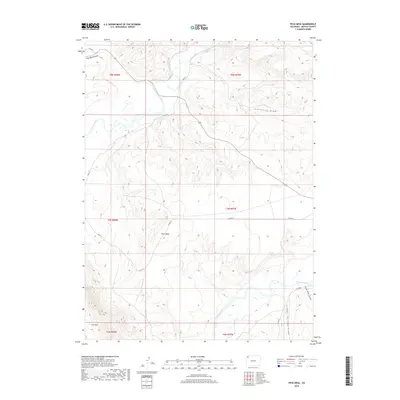2019 Map of Peck Mesa, 2019 Print