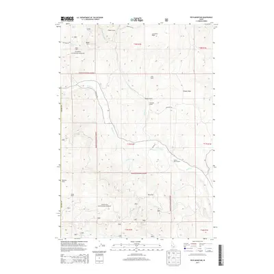 2013 Map of Peck Mountain, 2013 Print