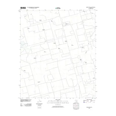 2010 Map of Pecks Lake, 2010 Print
