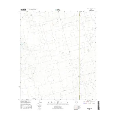 2016 Map of Pecks Lake, 2016 Print