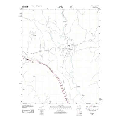 2011 Map of Pecos, 2011 Print