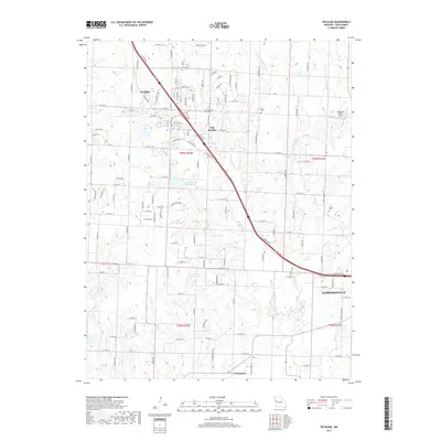 2017 Map of Peculiar, 2017 Print