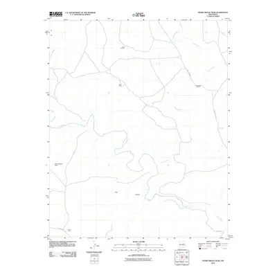 2010 Map of Pedro Miguel Peak, 2010 Print