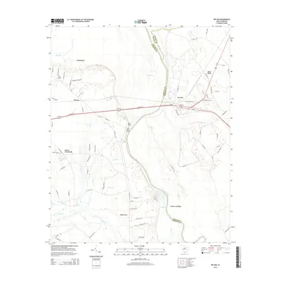 2014 Map of Pee Dee, 2014 Print