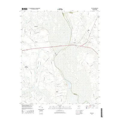 2017 Map of Pee Dee, 2017 Print