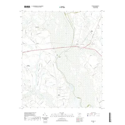2020 Map of Pee Dee, 2020 Print