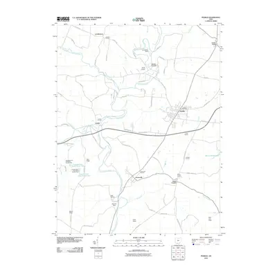 2010 Map of Peebles, 2010 Print
