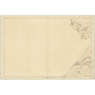1857 Map of Peebles-shire, Sheet VII, 1859 Print