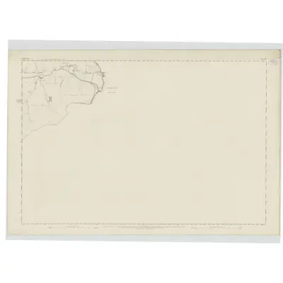 1856 Map of Peebles-shire, Sheet XXV, 1860 Print