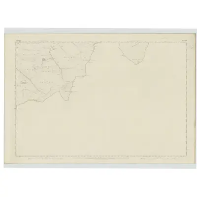 1856 Map of Peebles-shire, Sheet XXVII, 1859 Print